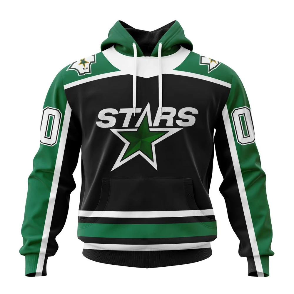 Hoodie NHL Dallas Stars Reverse Retro Kits QTNHL080524A354HD