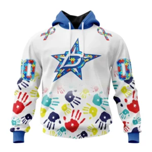 Hoodie NHL Dallas Stars Special Autism Awareness Design St2203 QTNHL080524A2540HD