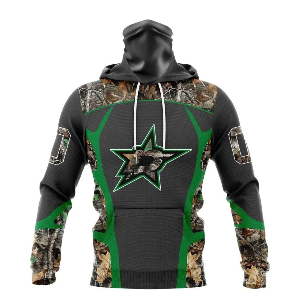 Hoodie NHL Dallas Stars Special Camo Hunting Design V2302 QTNHL080524A2214HD