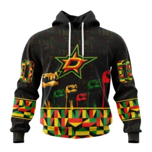 Hoodie NHL Dallas Stars Special Design Celebrate Black History Month St2201 QTNHL080524A2393HD