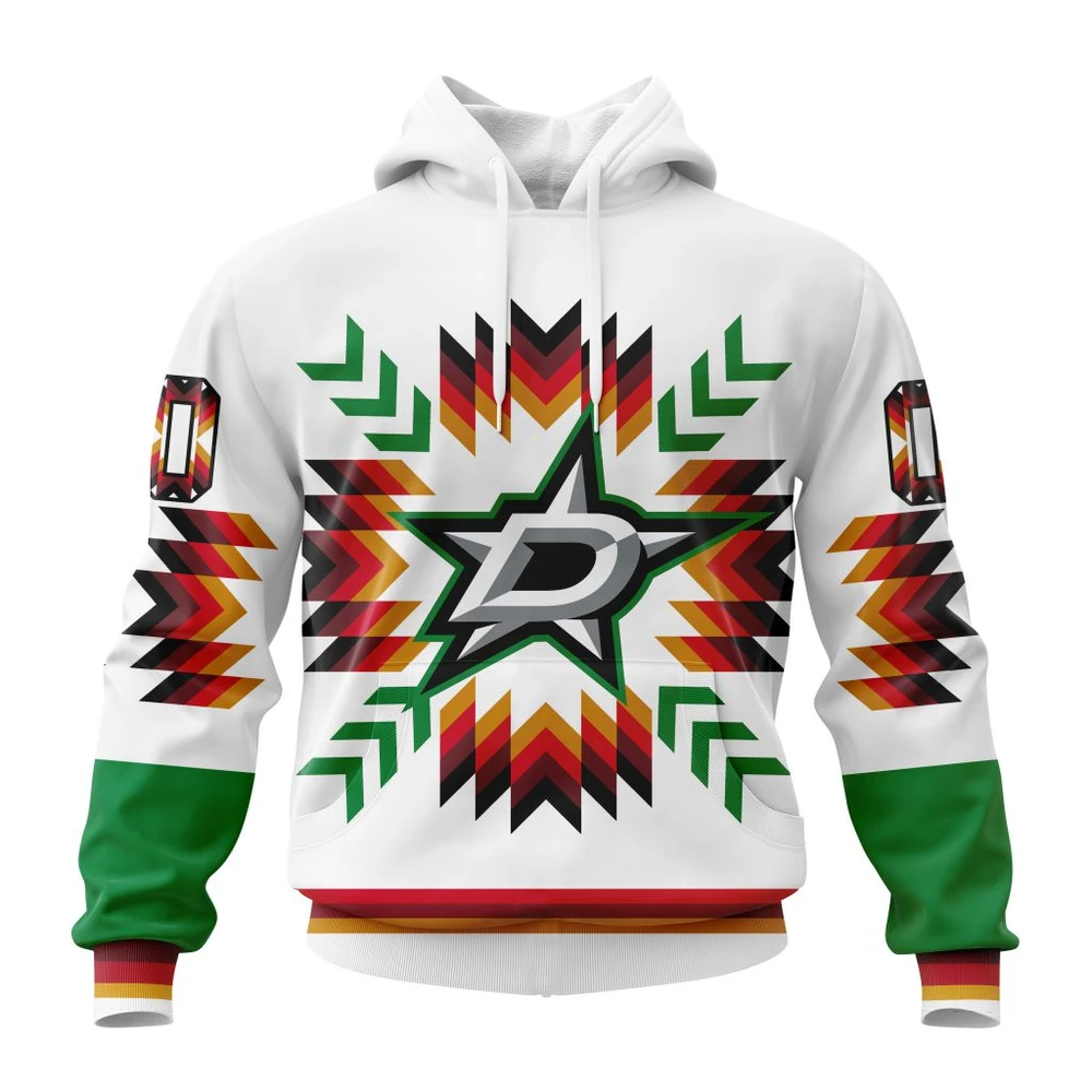 Hoodie NHL Dallas Stars Special Design With Native Pattern St2302 QTNHL080524A1585HD