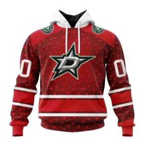 Hoodie NHL Dallas Stars Special Gift For Valentines Day St2401 QTNHL080524A1000HD