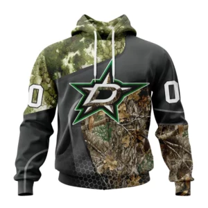 Hoodie NHL Dallas Stars Special Hunting Camo Design St2302 QTNHL080524A1318HD