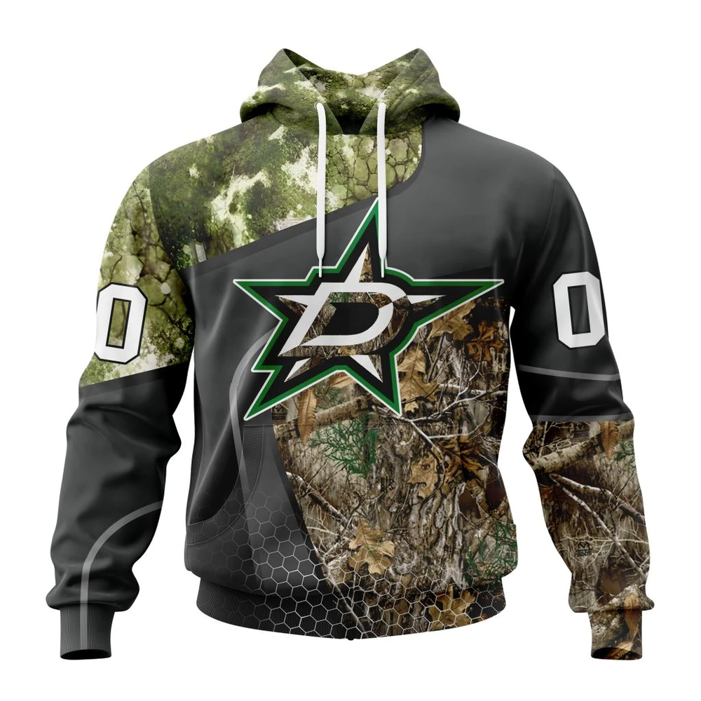 Hoodie NHL Dallas Stars Special Hunting Camo Design St2302 QTNHL080524A1318HD