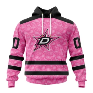 Hoodie NHL Dallas Stars Special Pink Fight Breast Cancer St2306 QTNHL080524A1646HD