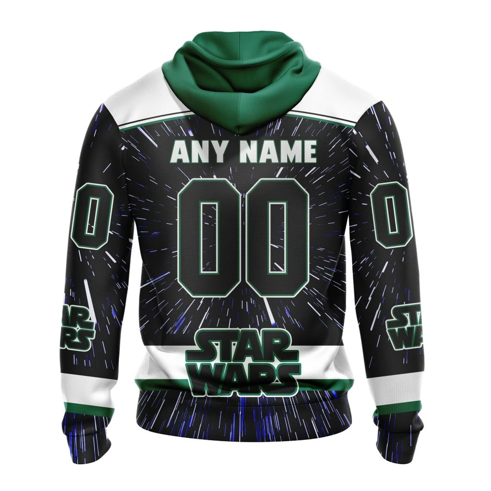 Hoodie NHL Dallas Stars Special Star Wars Design St2303 QTNHL080524A1127HD - Image 2