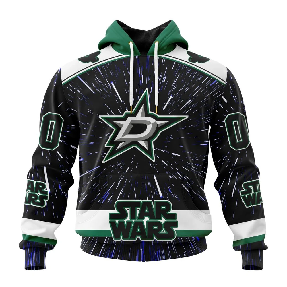 Hoodie NHL Dallas Stars Special Star Wars Design St2303 QTNHL080524A1127HD