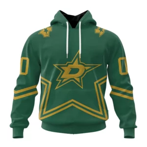Hoodie NHL Dallas Stars Special Two-Tone Design St2401 QTNHL080524A462HD
