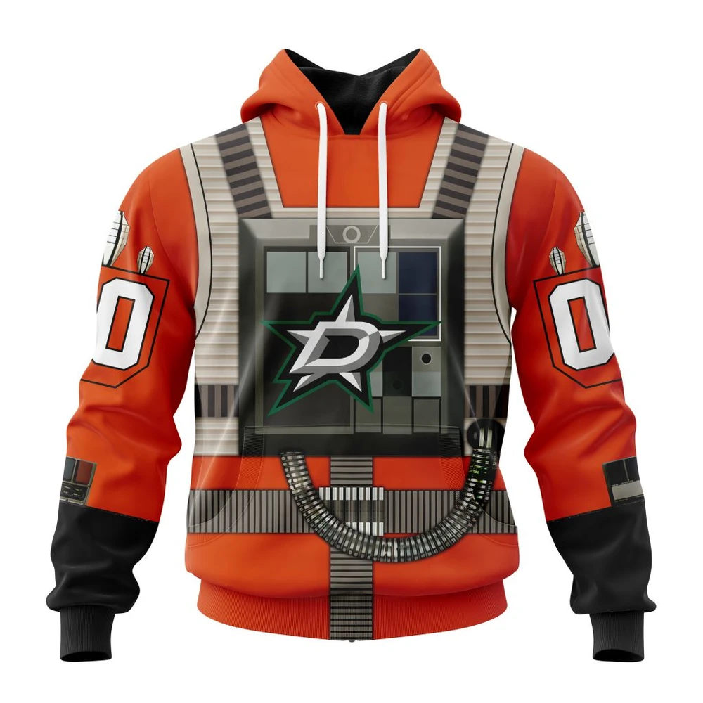 Hoodie NHL Dallas Stars Star Wars Rebel Pilot Design St2201 QTNHL080524A2331HD