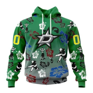 Hoodie NHL Dallas Stars X Hawaii Specialized Design For Hawaiia V0122 QTNHL080524A3775HD