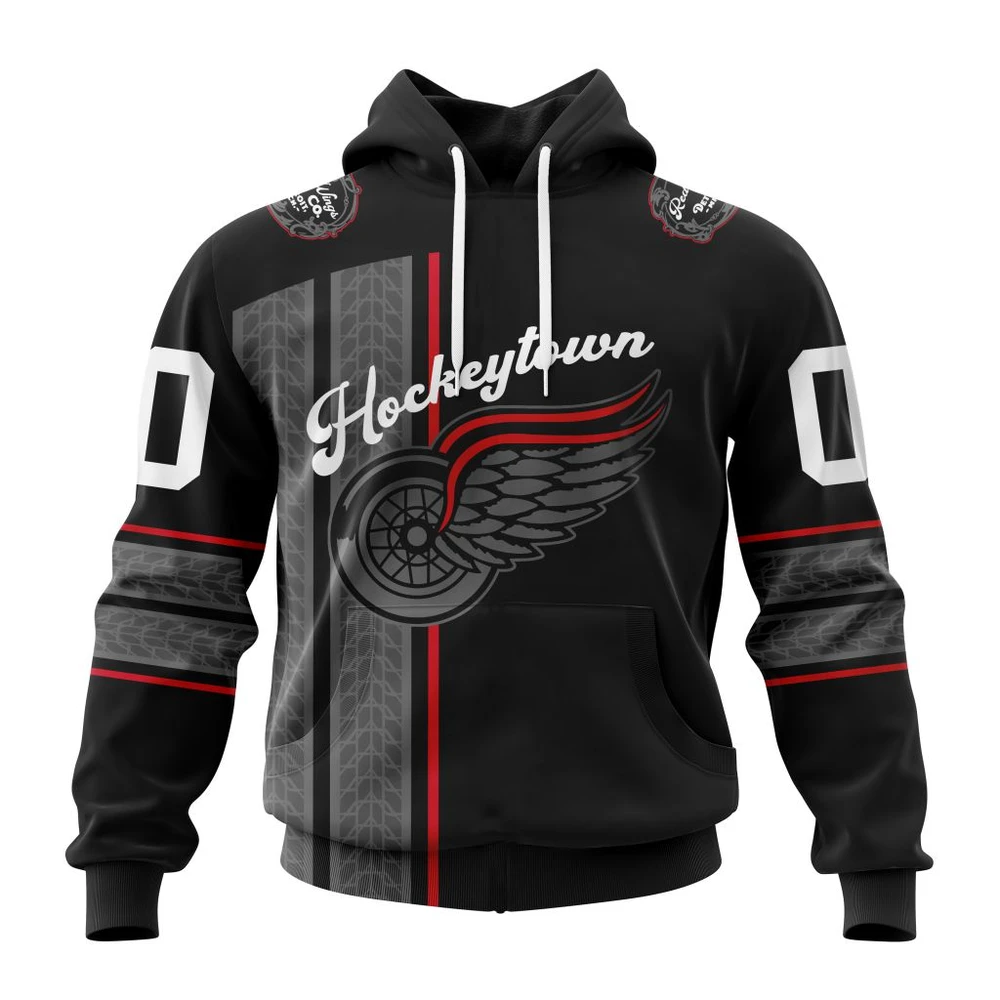 Hoodie NHL Detroit Red Wings Special City Connect Design St2402 QTNHL080524A873HD