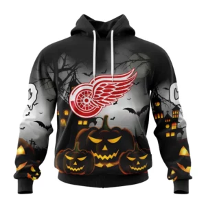 Hoodie NHL Detroit Red Wings Special Design For Halloween St2302 QTNHL080524A45HD