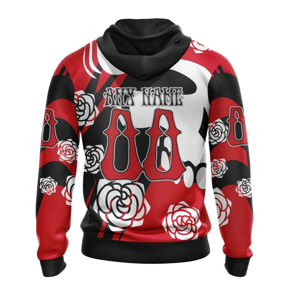 Hoodie NHL Detroit Red Wings Special Grateful Dead Design St2305 QTNHL080524A1283HD - Image 2