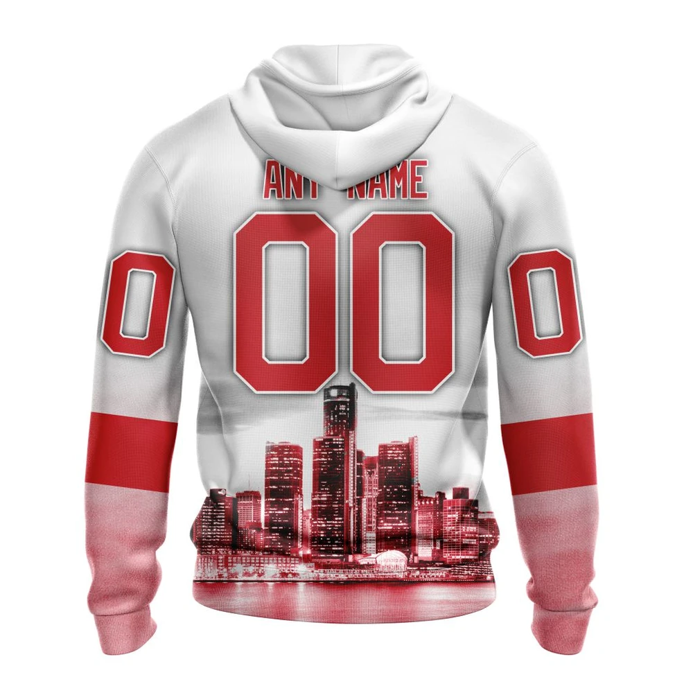 Hoodie NHL Detroit Red Wings Special Motor City Design St2301 QTNHL080524A4074HD - Image 2