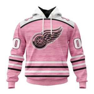 Hoodie NHL Detroit Red Wings Special Pink Fight Breast Cancer Design St2304 QTNHL080524A1751HD