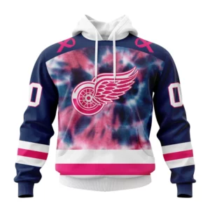 Hoodie NHL Detroit Red Wings Special Pink October Fight Breast Cancer St2303 QTNHL080524A1838HD