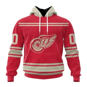 Hoodie NHL Detroit Red Wings Special Two-Tone Design St2401 QTNHL080524A463HD