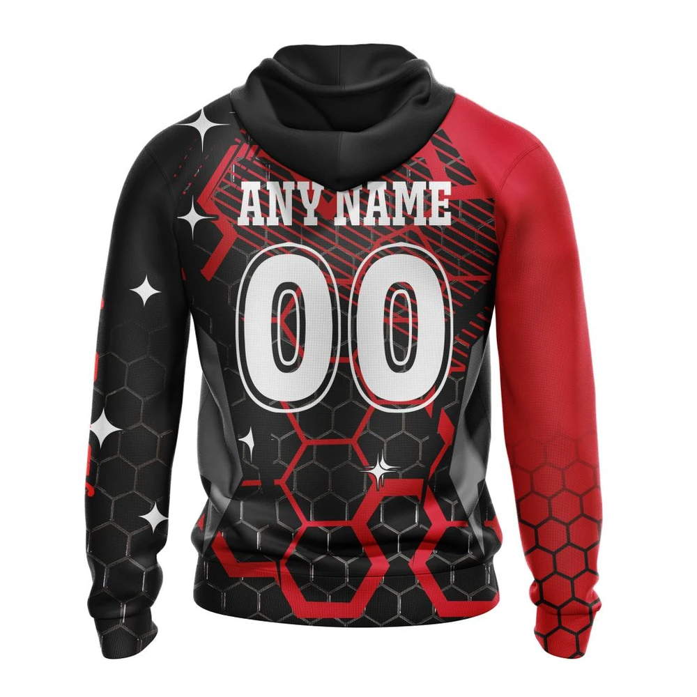 Hoodie NHL Detroit Red Wings, Specialized Design With Motocross Syle V0222 QTNHL080524A78HD - Image 2