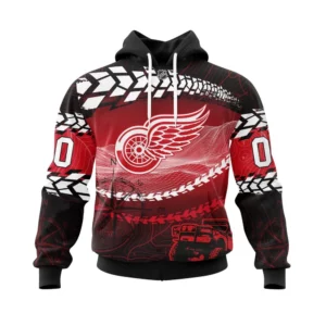 Hoodie NHL Detroit Red Wings, Specialized Off Road Style St2201 QTNHL080524A4012HD