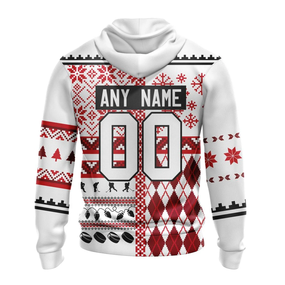 Hoodie NHL Detroit Red Wings, Specialized Unisex Christmas Is Coming V01 QTNHL080524A2915HD - Image 2