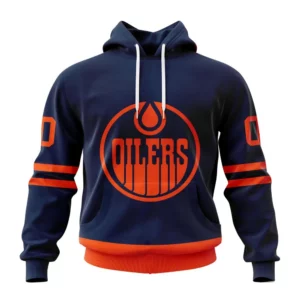 Hoodie NHL Edmonton Oilers Personalized Alternate Kits QTNHL080524A197HD
