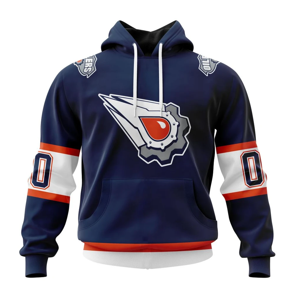 Hoodie NHL Edmonton Oilers Reverse Retro Kits QTNHL080524A3HD