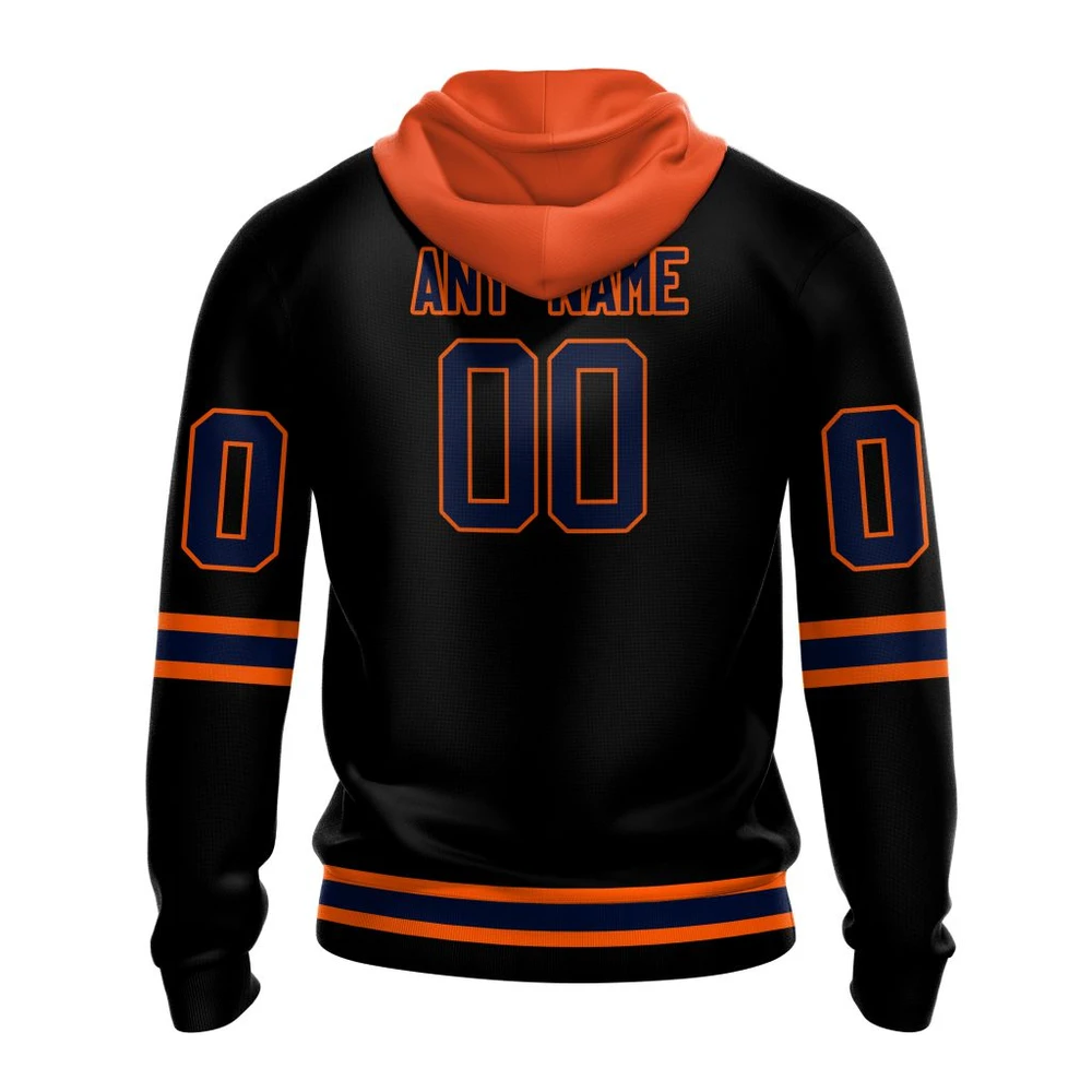 Hoodie NHL Edmonton Oilers Special Blackout Design St2401 QTNHL080524A603HD - Image 2