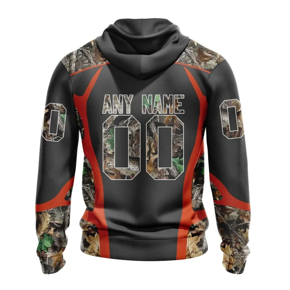 Hoodie NHL Edmonton Oilers Special Camo Hunting Design V2302 QTNHL080524A2213HD - Image 2