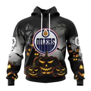 Hoodie NHL Edmonton Oilers Special Design For Halloween St2302 QTNHL080524A2001HD