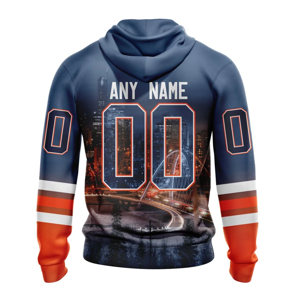 Hoodie NHL Edmonton Oilers Special Design With Walterdale Bridge St2301 QTNHL080524A4083HD - Image 2