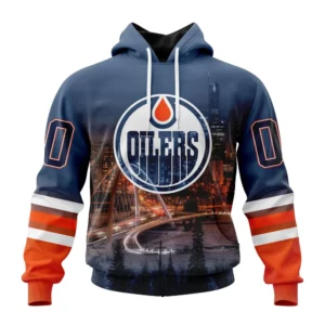 Hoodie NHL Edmonton Oilers Special Design With Walterdale Bridge St2301 QTNHL080524A4083HD