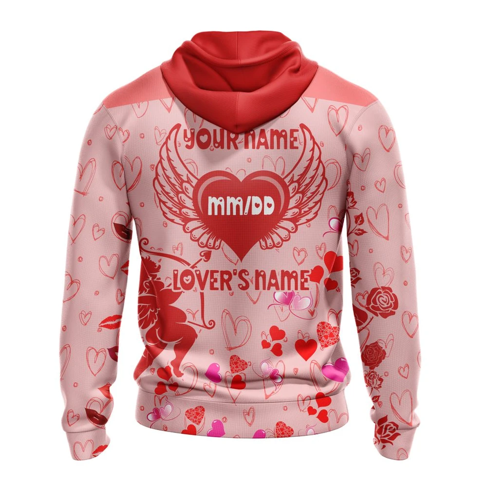 Hoodie NHL Edmonton Oilers Special Gift For Valentines Day St2402 QTNHL080524A968HD - Image 2