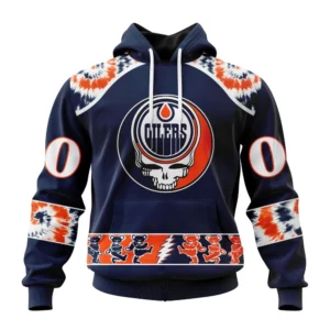 Hoodie NHL Edmonton Oilers Special Grateful Dead Design St2301 QTNHL080524A260HD