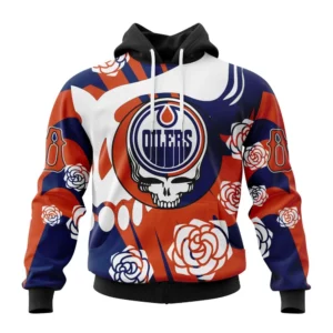 Hoodie NHL Edmonton Oilers Special Grateful Dead Design St2305 QTNHL080524A1281HD