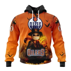 Hoodie NHL Edmonton Oilers Special Halloween Concepts St2201 QTNHL080524A3680HD