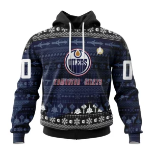 Hoodie NHL Edmonton Oilers Special Star Trek Design St2201 QTNHL080524A3017HD