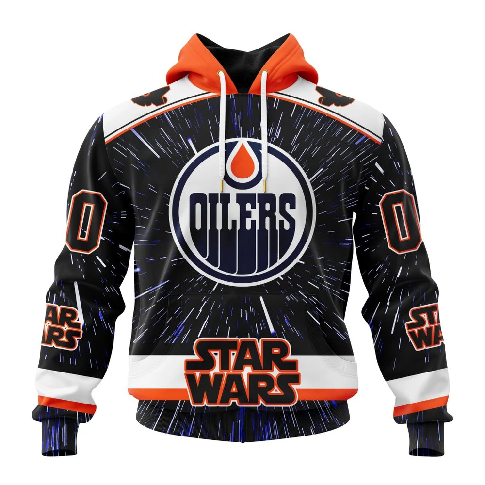 Hoodie NHL Edmonton Oilers Special Star Wars Design St2303 QTNHL080524A1126HD