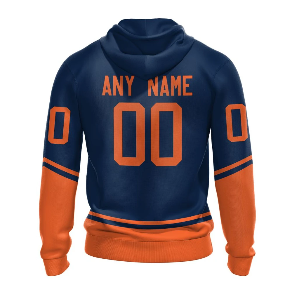 Hoodie NHL Edmonton Oilers Special Two-Tone Design St2401 QTNHL080524A461HD - Image 2