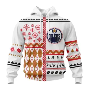 Hoodie NHL Edmonton Oilers, Specialized Unisex Christmas Is Coming V01 QTNHL080524A2913HD