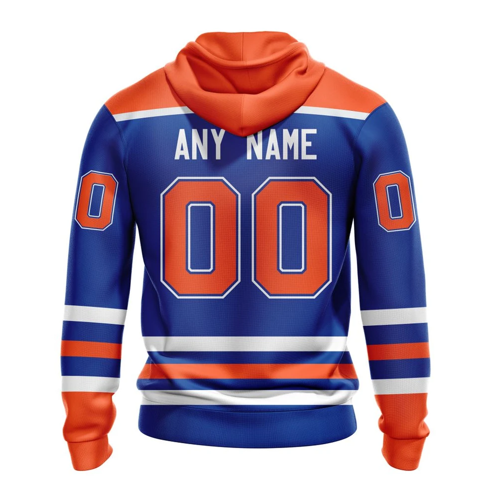 Hoodie NHL Edmonton Oilers Stanley Cup Final Home Kits QTNHL080524A542HD - Image 2