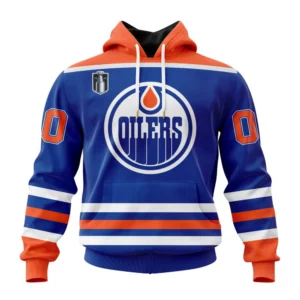 Hoodie NHL Edmonton Oilers Stanley Cup Final Home Kits QTNHL080524A542HD