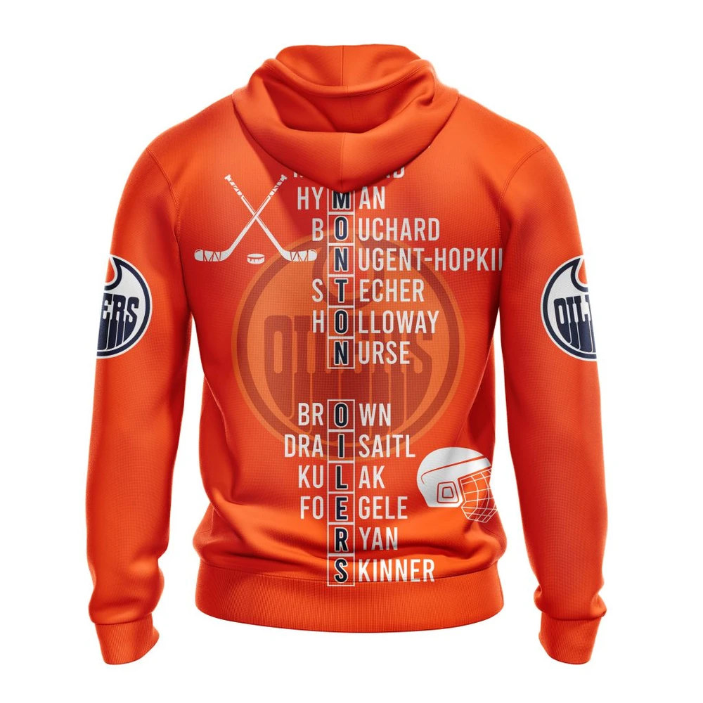 Hoodie NHL Edmonton Oilers Western Conference Champions St2401 QTNHL080524A547HD - Image 2
