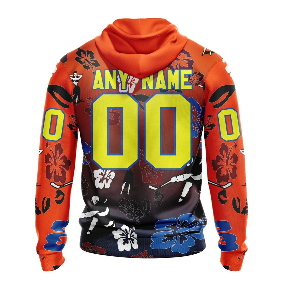 Hoodie NHL Edmonton Oilers X Hawaii Specialized Design For Hawaiia V0122 QTNHL080524A3783HD - Image 2