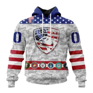 Hoodie NHL Florida Panthers Armed Forces Appreciation St2201 QTNHL080524A2772HD
