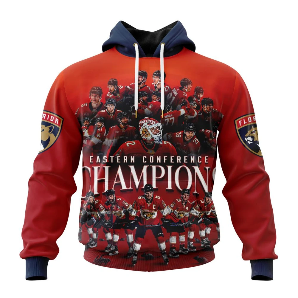 Hoodie NHL Florida Panthers Eastern Conference Champions St2401 QTNHL080524A550HD