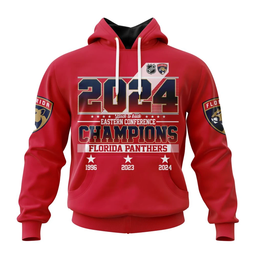 Hoodie NHL Florida Panthers Eastern Conference Champions St2402 QTNHL080524A549HD