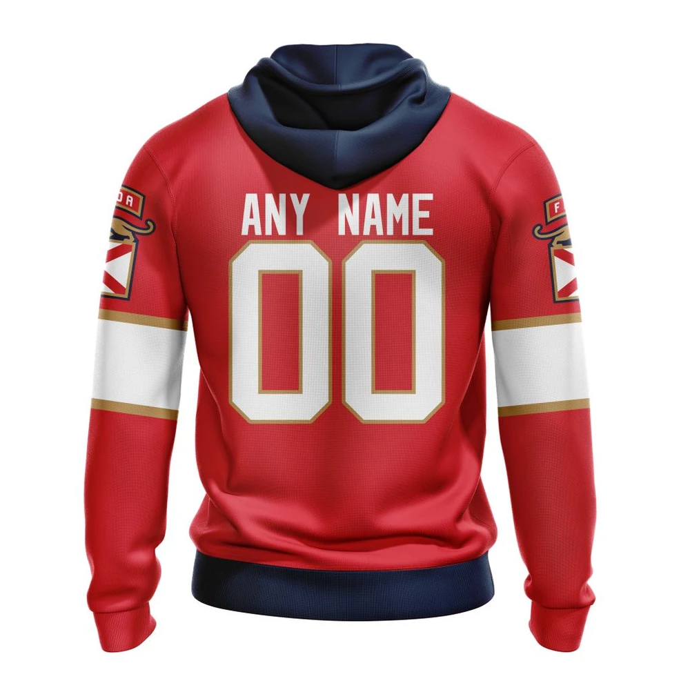 Hoodie NHL Florida Panthers Home Kits QTNHL080524A1695HD - Image 2