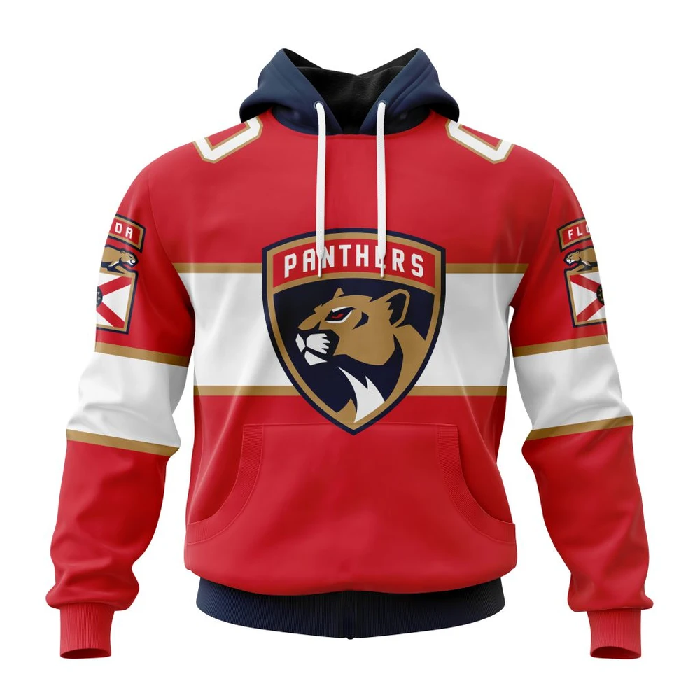 Hoodie NHL Florida Panthers Home Kits QTNHL080524A1695HD