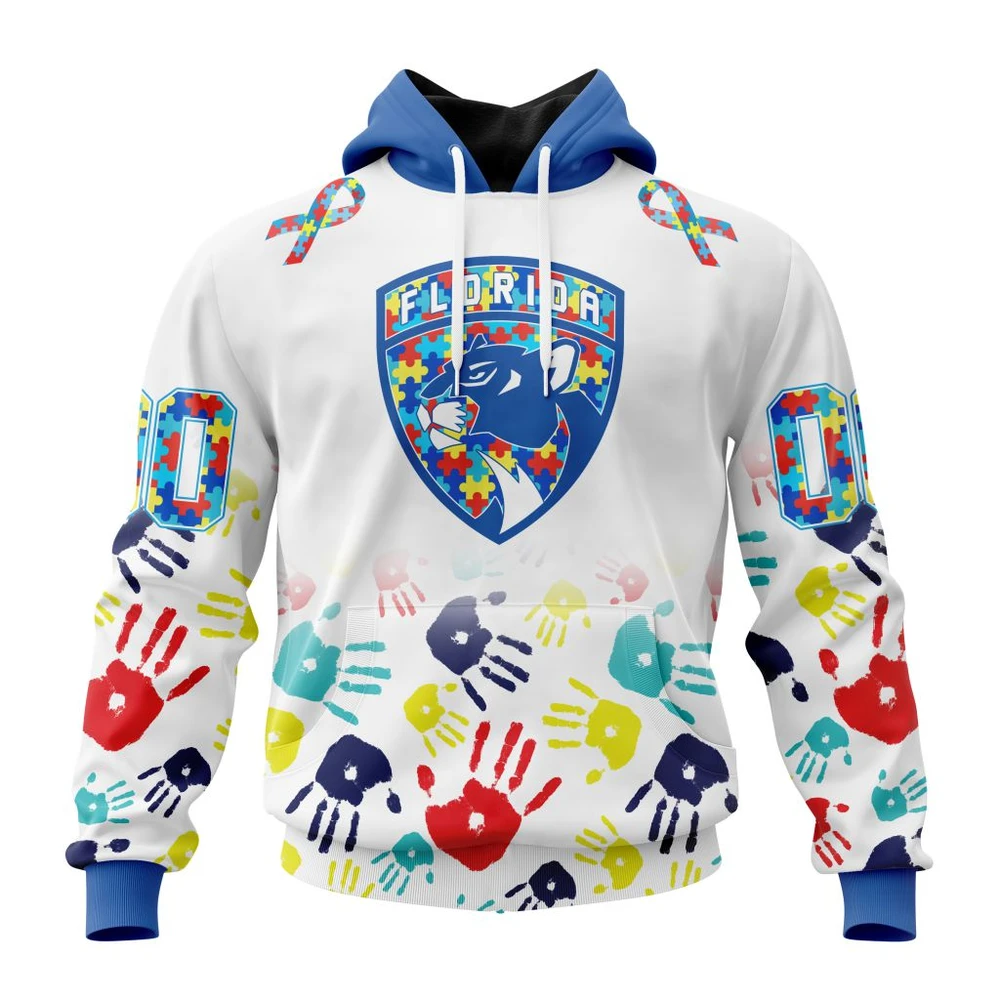 Hoodie NHL Florida Panthers Special Autism Awareness Design St2203 QTNHL080524A2538HD