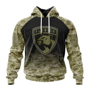 Hoodie NHL Florida Panthers Special Camo Design For Veterans Day St2302 QTNHL080524A1780HD